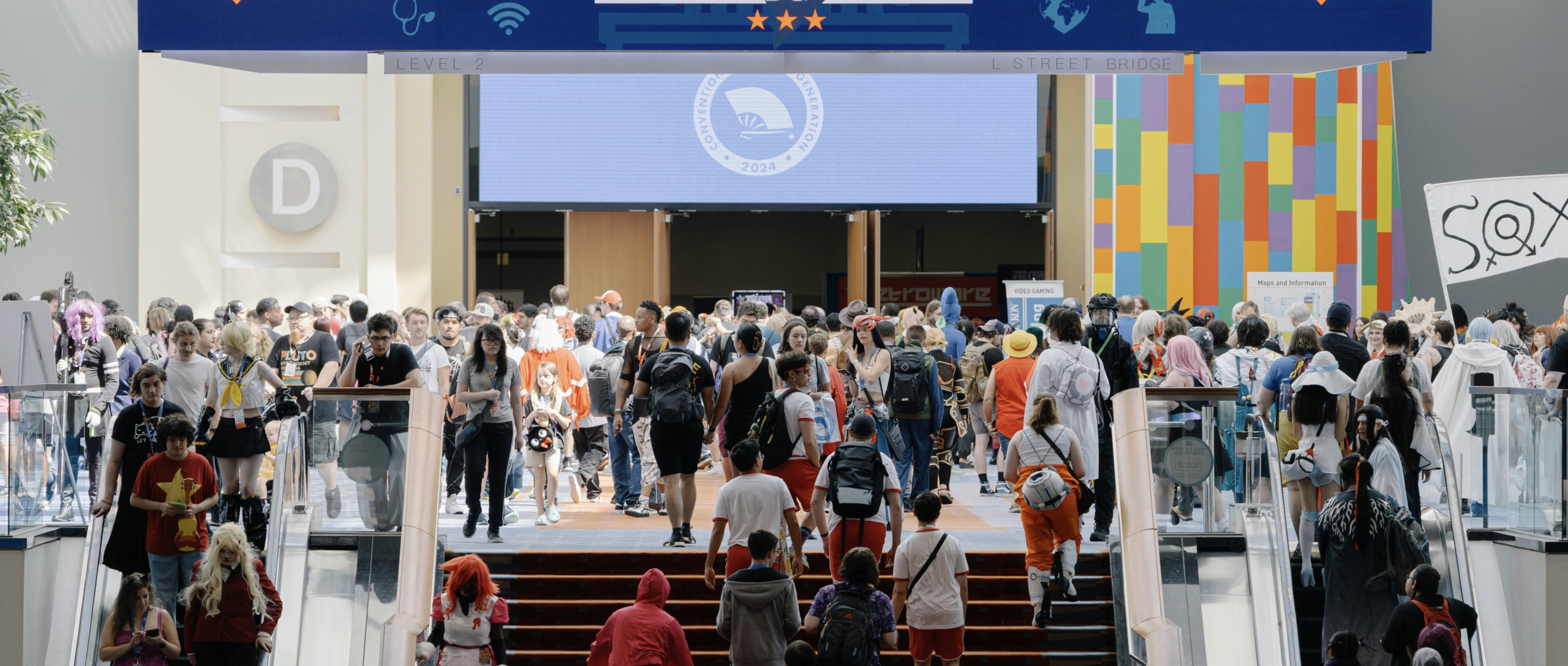 People at AMS Fest People at AMS Fest